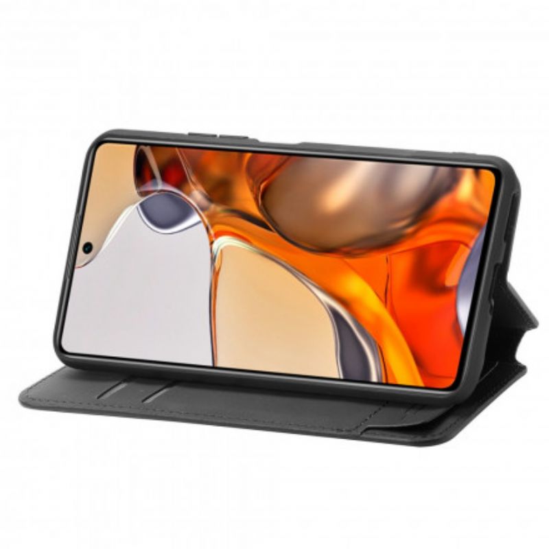 Folio-fodral För Xiaomi Mi 11t / 11t Pro Konstnärlig Rfid