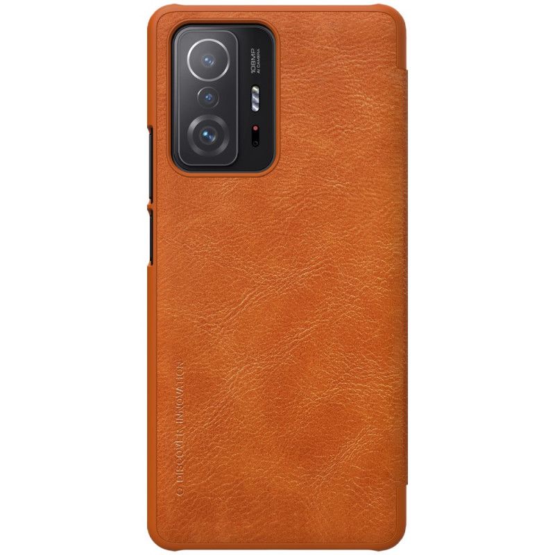 Folio-fodral Xiaomi Mi 11t / 11t Pro Nillkin Qin-serien