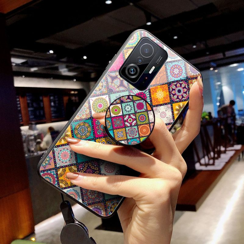 Skal Xiaomi Mi 11t / 11t Pro Magnetisk Patchwork-hållare