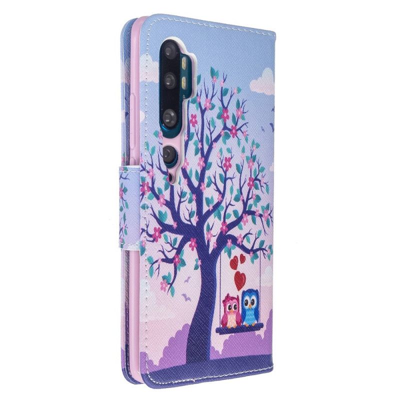 Fodral Xiaomi Mi Note 10 / 10 Pro Ugglor På Gungan