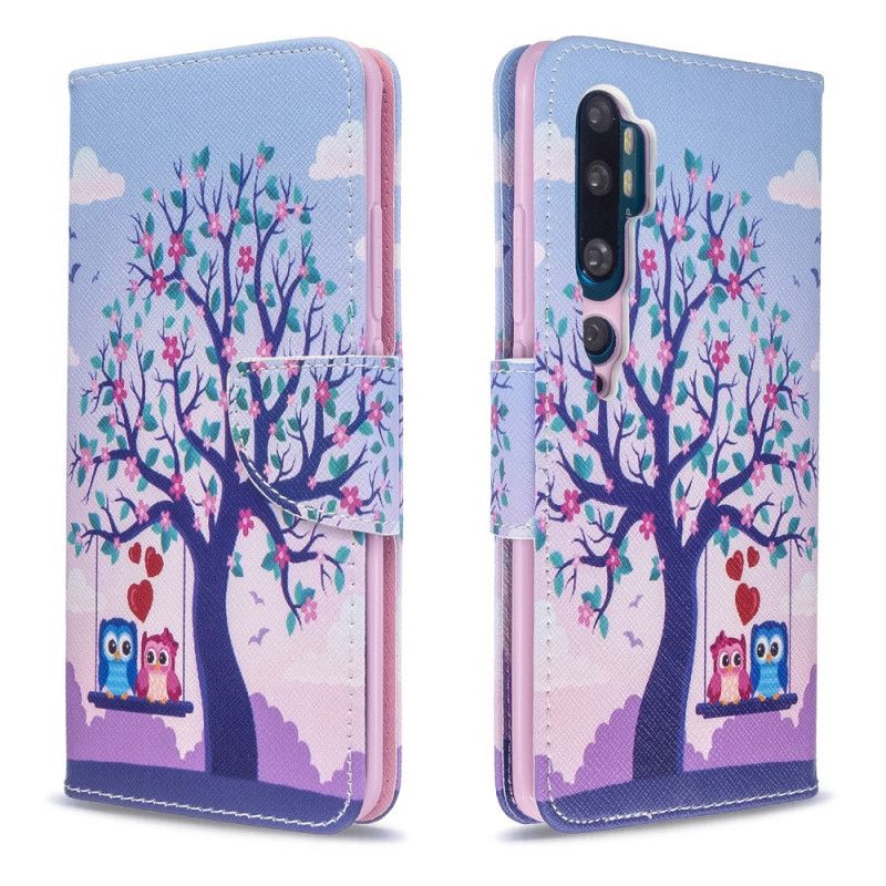 Fodral Xiaomi Mi Note 10 / 10 Pro Ugglor På Gungan