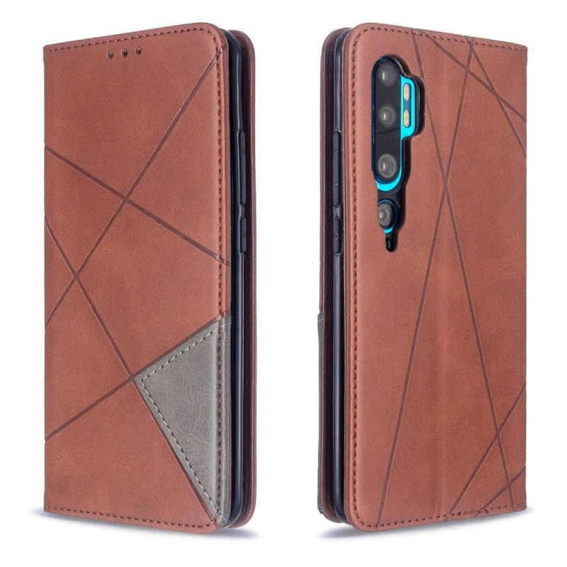 Folio-fodral Xiaomi Mi Note 10 / 10 Pro Svart Artiststil