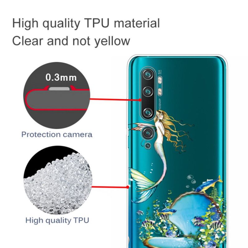 Skal Xiaomi Mi Note 10 / 10 Pro Mobilskal Blå Siren