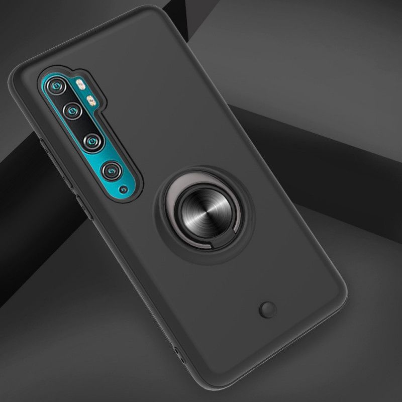 Skal Xiaomi Mi Note 10 / 10 Pro Svart Avtagbar Med Ring