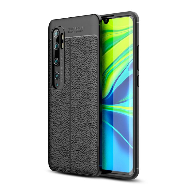 Skal Xiaomi Mi Note 10 / 10 Pro Svart Dubbelt Linjär Lächeffekt
