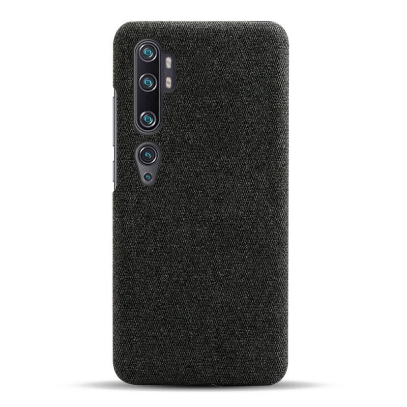 Skal Xiaomi Mi Note 10 / 10 Pro Svart Ksq Tygstruktur