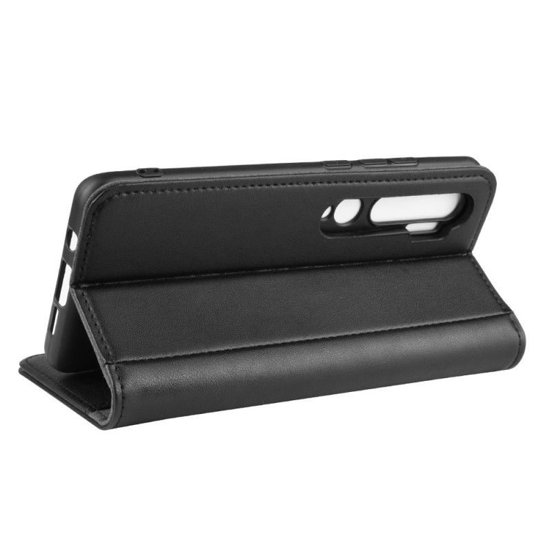 Skyddsfodral Xiaomi Mi Note 10 / 10 Pro Svart Delat Läder