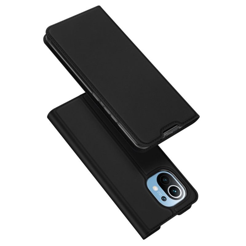 Folio-fodral för Xiaomi Mi 11 Svart Pro Dux Ducis Hud