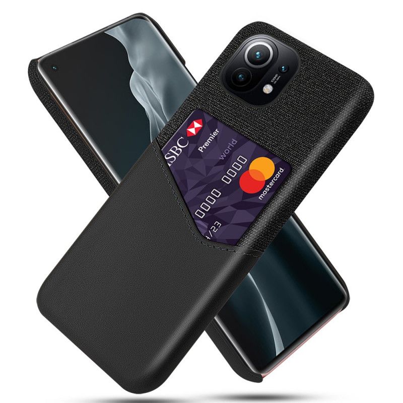 Skal Xiaomi Mi 11 Svart Ksq-Korthållare