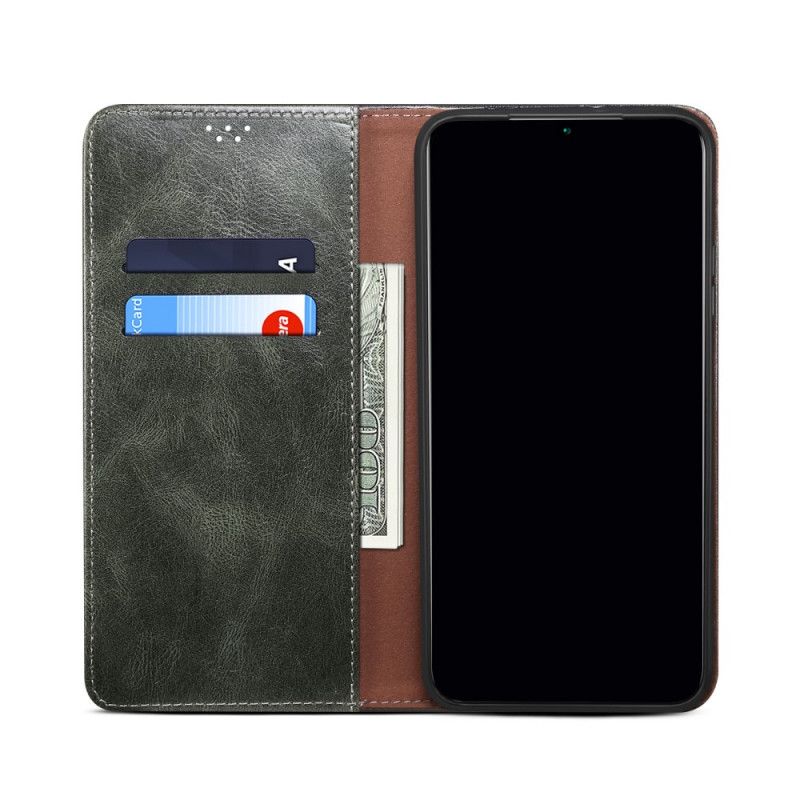 Folio-fodral För Google Pixel 6 Vaxat Konstläder