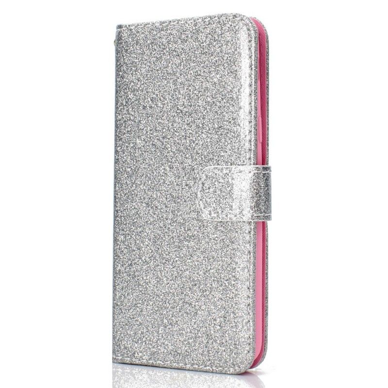 Fodral Samsung Galaxy J6 Lila Glitter