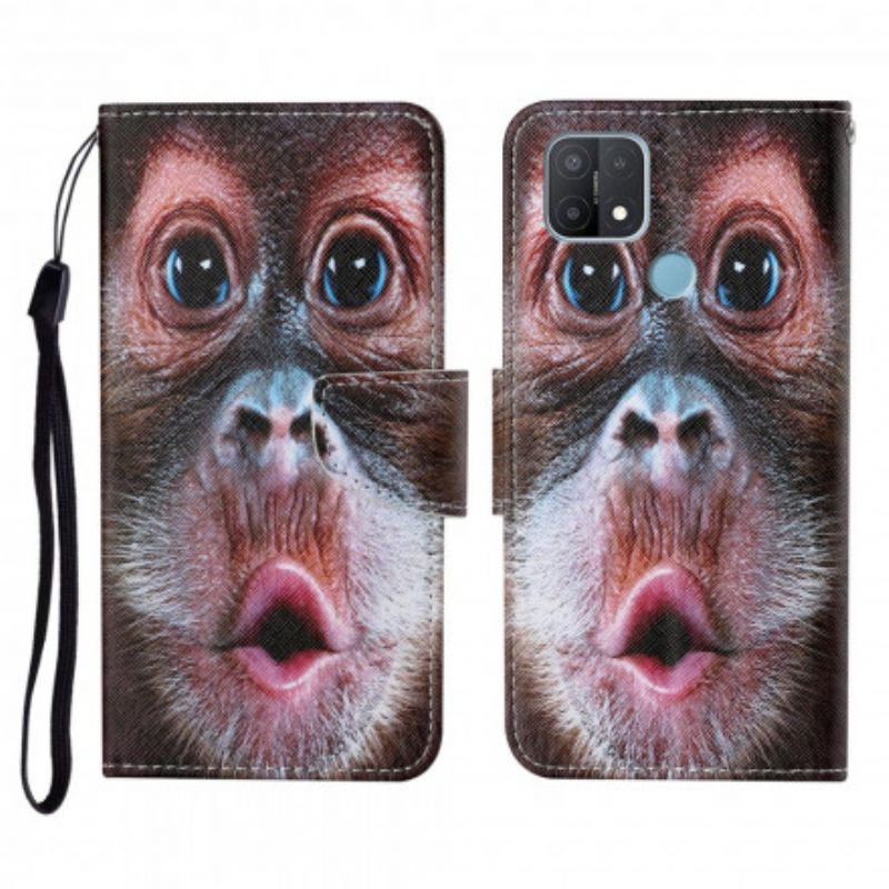 Fodral För Oppo A15 Thong Monkey