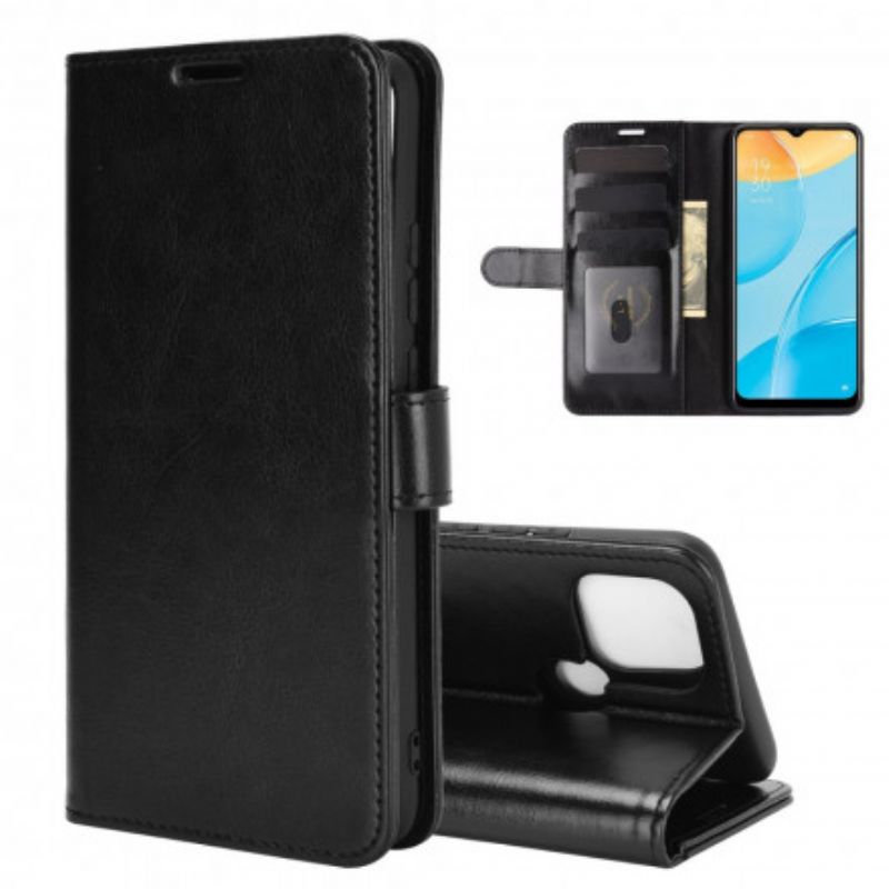 Fodral Oppo A15 Faux Leather Ultra