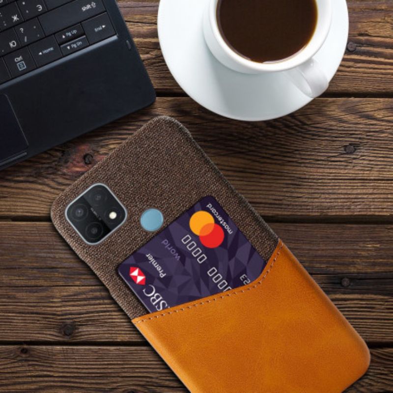 Skal Oppo A15 Telefonfodral Ksq Korthållare
