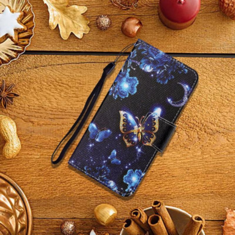 Skyddsfodral Oppo A15 Precious Thong Butterflies