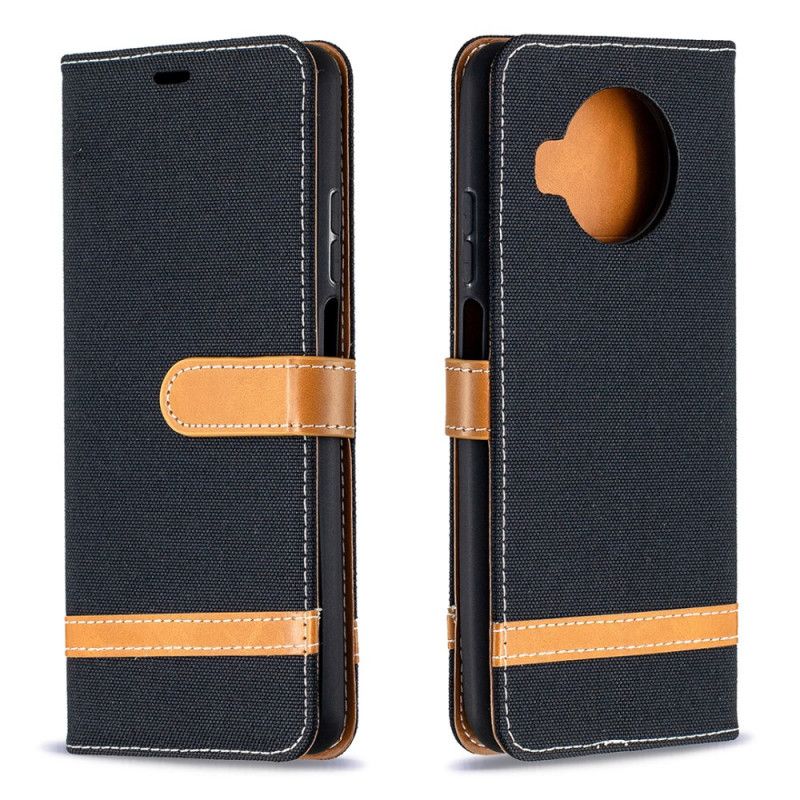 Fodral Xiaomi Mi 10T Lite 5G / Redmi Note 9 Pro 5G Svart Tyg