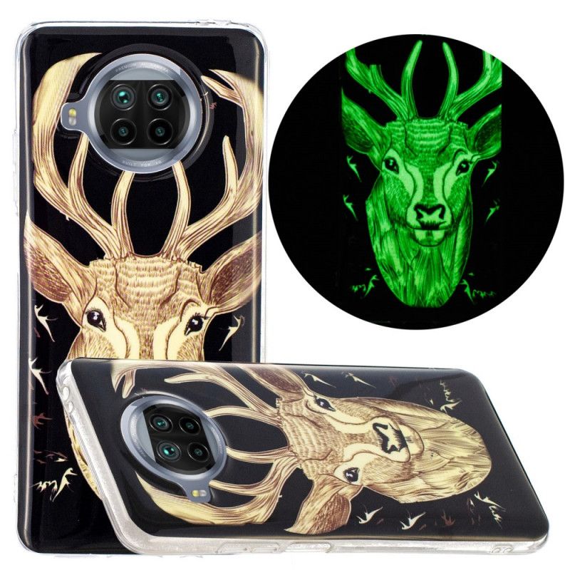 Skal för Xiaomi Mi 10T Lite 5G / Redmi Note 9 Pro 5G Majestätisk Neonhjort