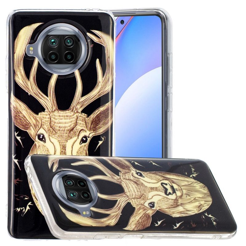 Skal för Xiaomi Mi 10T Lite 5G / Redmi Note 9 Pro 5G Majestätisk Neonhjort