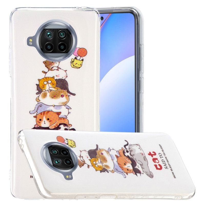 Skal för Xiaomi Mi 10T Lite 5G / Redmi Note 9 Pro 5G Neonkatter