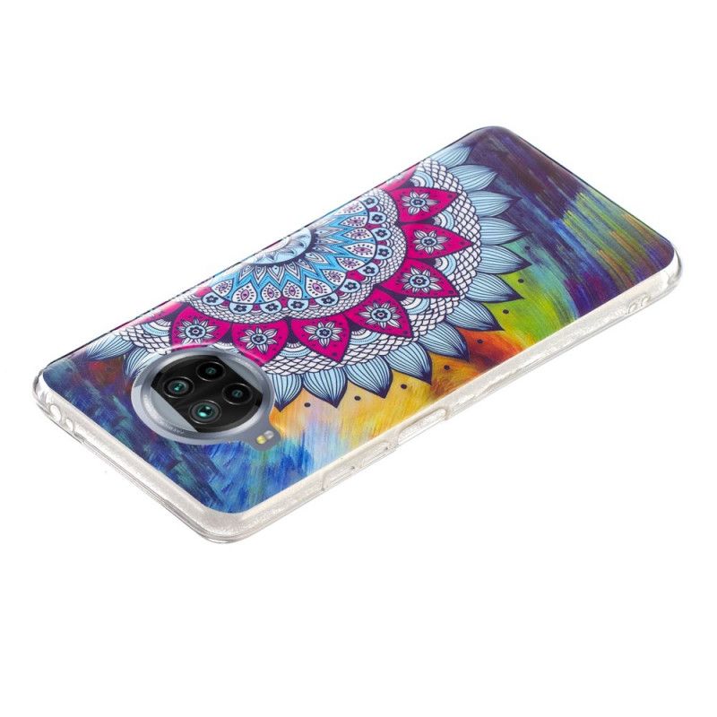 Skal Xiaomi Mi 10T Lite 5G / Redmi Note 9 Pro 5G Mobilskal Fluorescerande Mandala