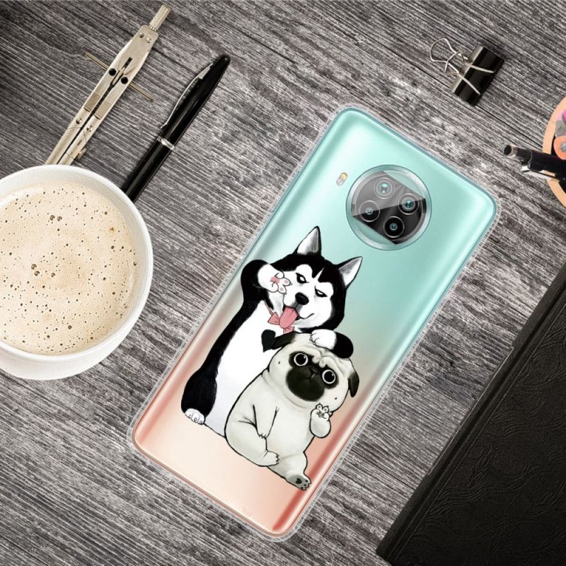 Skal Xiaomi Mi 10T Lite 5G / Redmi Note 9 Pro 5G Roliga Hundar