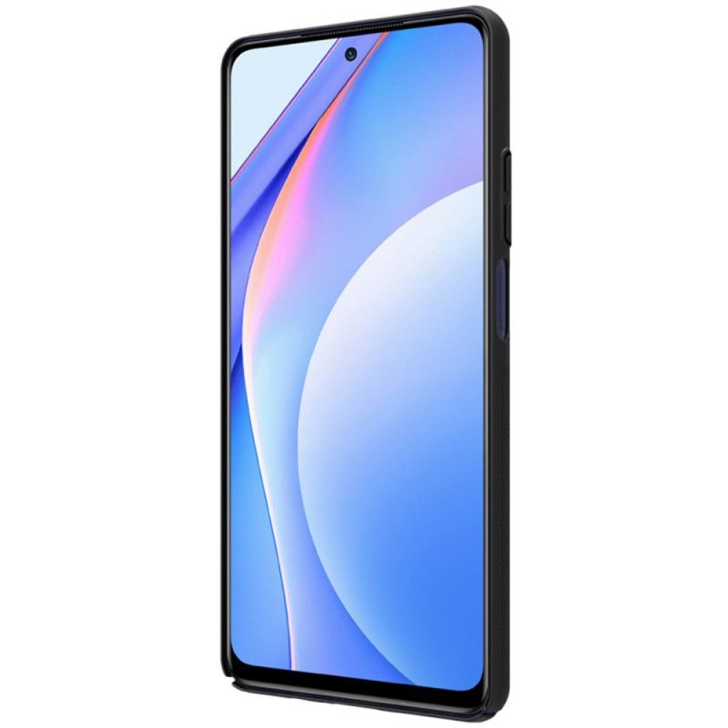 Skal Xiaomi Mi 10T Lite 5G / Redmi Note 9 Pro 5G Svart Stel Frostad Nillkin