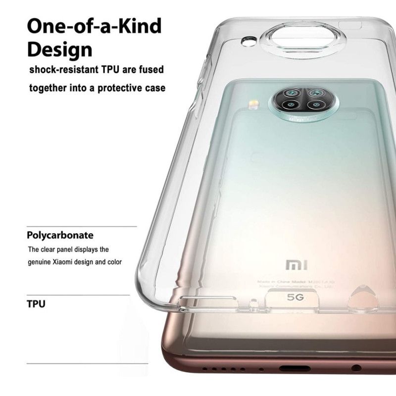 Skal Xiaomi Mi 10T Lite 5G / Redmi Note 9 Pro 5G Transparent