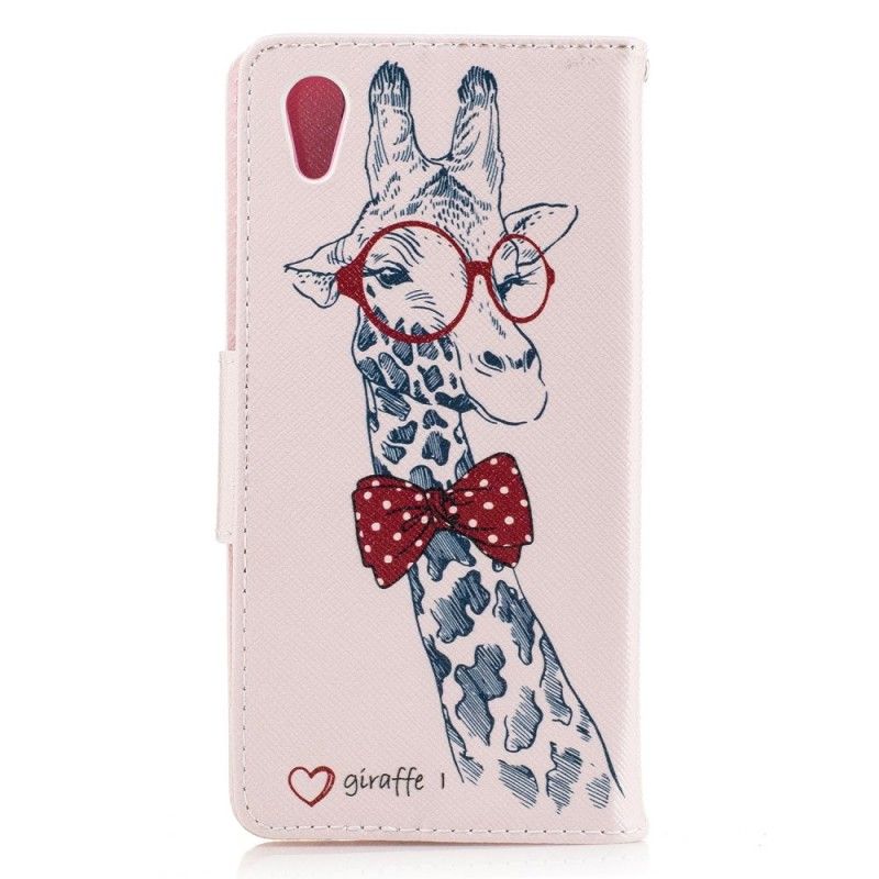 Skyddsfodral Sony Xperia XA1 Nördgiraff