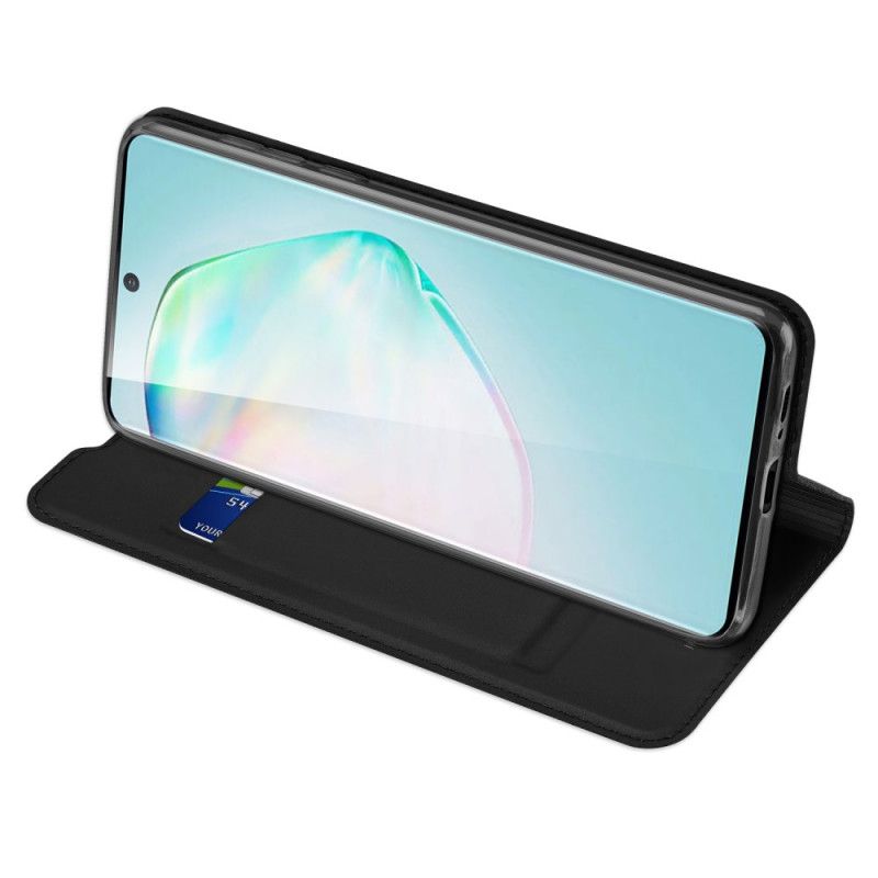 Folio-fodral Samsung Galaxy S10 Lite Svart Pro Dux Ducis Hud