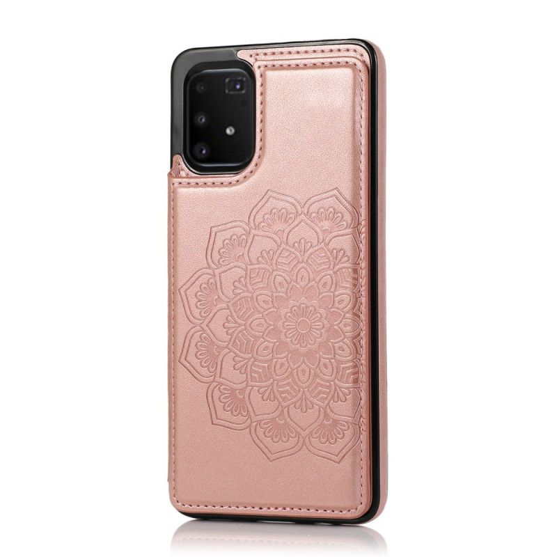 Skal Samsung Galaxy S10 Lite Grå Mandala-Korthållare