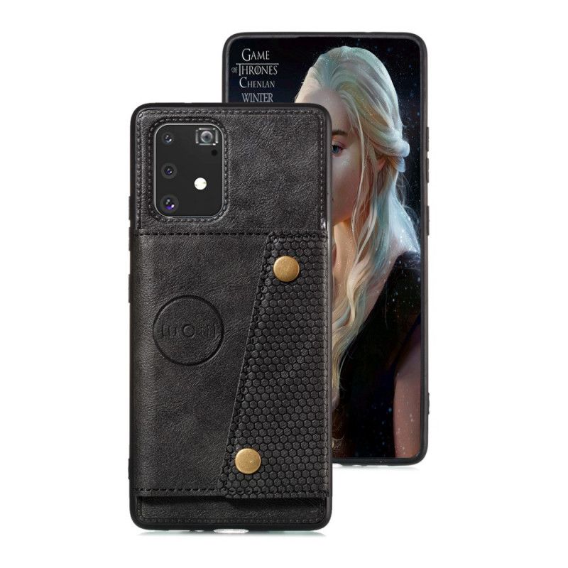 Skal Samsung Galaxy S10 Lite Röd Mobilskal Snäppplånbok