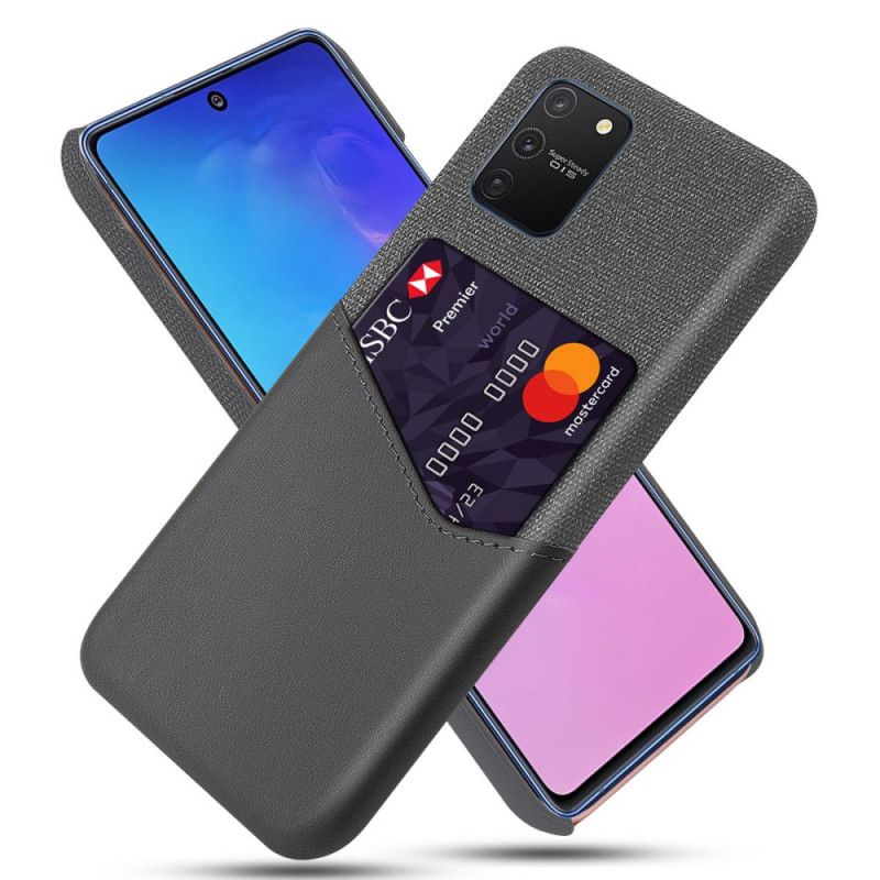 Skal Samsung Galaxy S10 Lite Svart Mobilskal Ksq-Korthållare