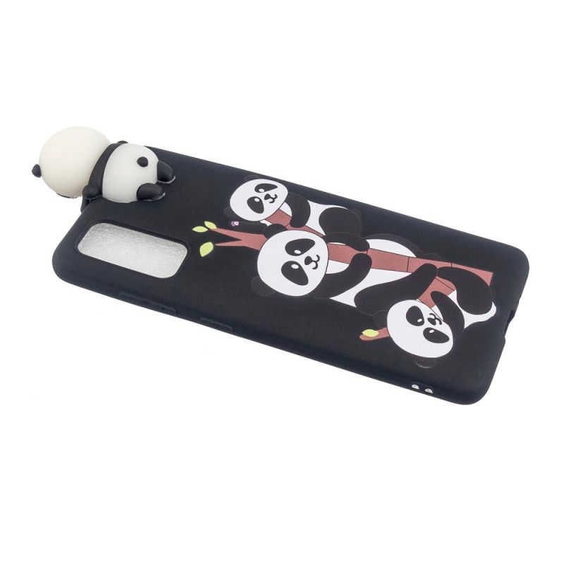 Skal Samsung Galaxy S10 Lite Vit 3D Superpanda