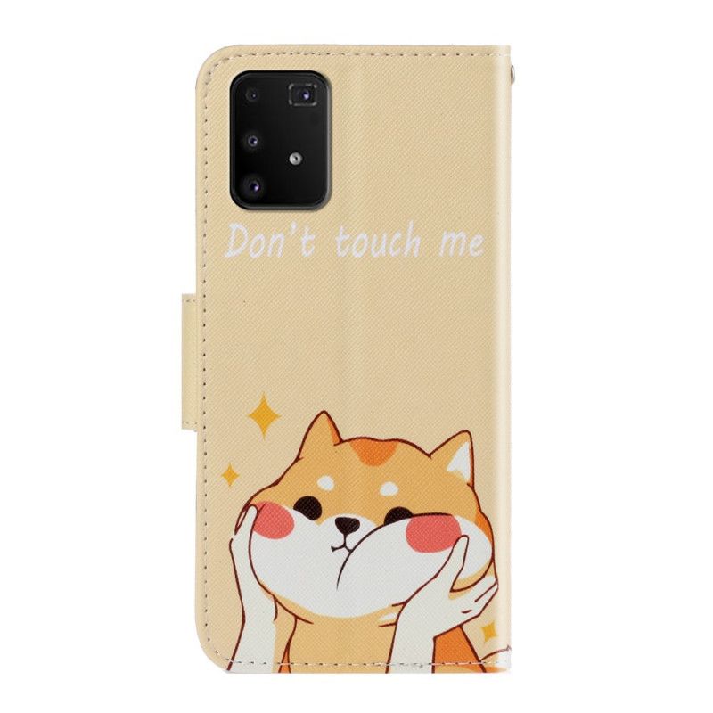 Skyddsfodral Samsung Galaxy S10 Lite Katt Rör Mig Inte Med Rem