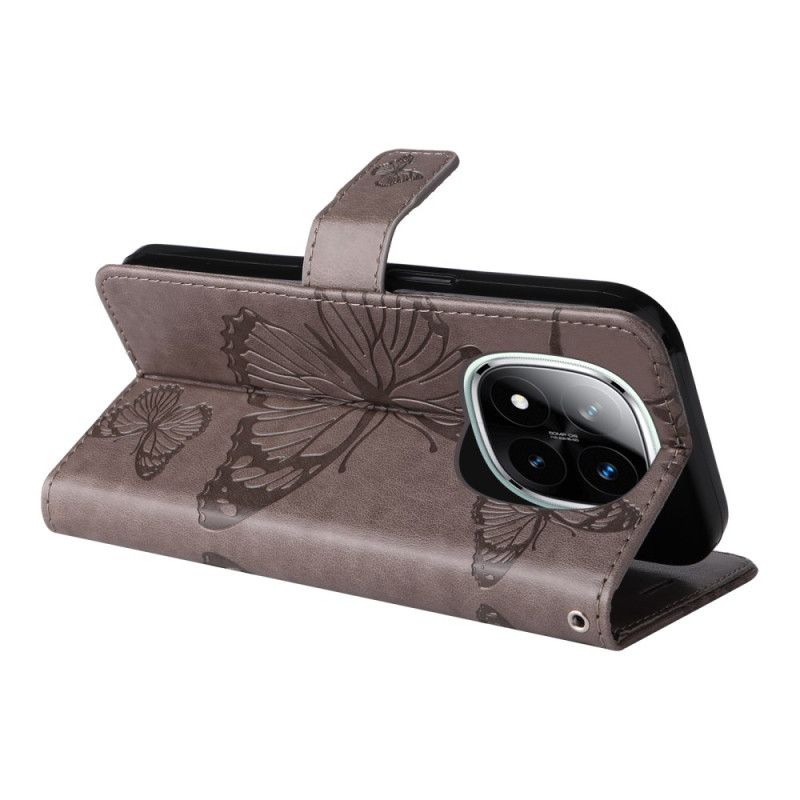 Fodral För Xiaomi Redmi Note 14 Pro Plus 5g Jättefjärilar