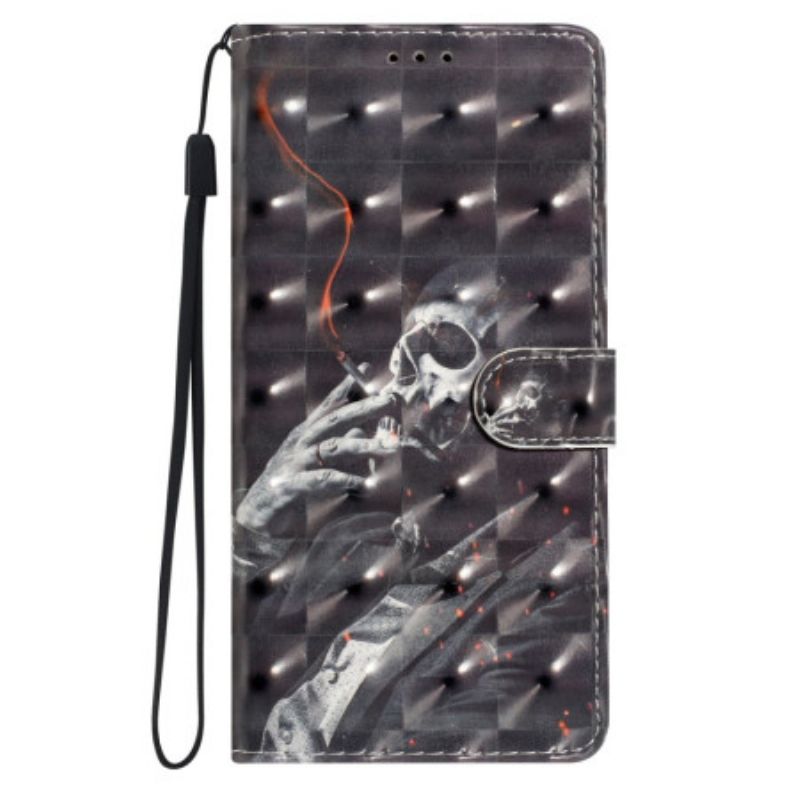 Fodral Xiaomi Redmi Note 14 Pro Plus 5g Rökskelett 3d