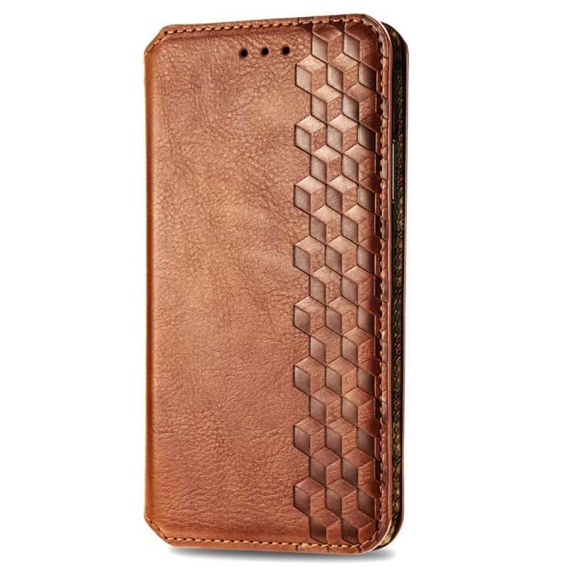 Folio-fodral Xiaomi Redmi Note 14 Pro Plus 5g Fris Med Mockaeffekt