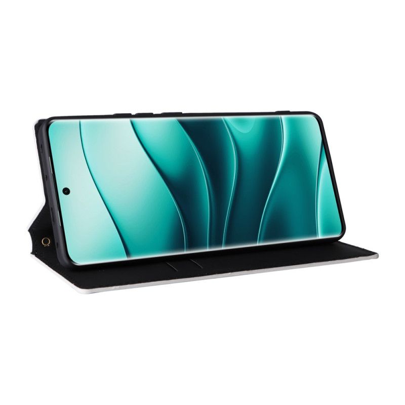 Folio-fodral Xiaomi Redmi Note 14 Pro Plus 5g Glansigt 3d-mönster