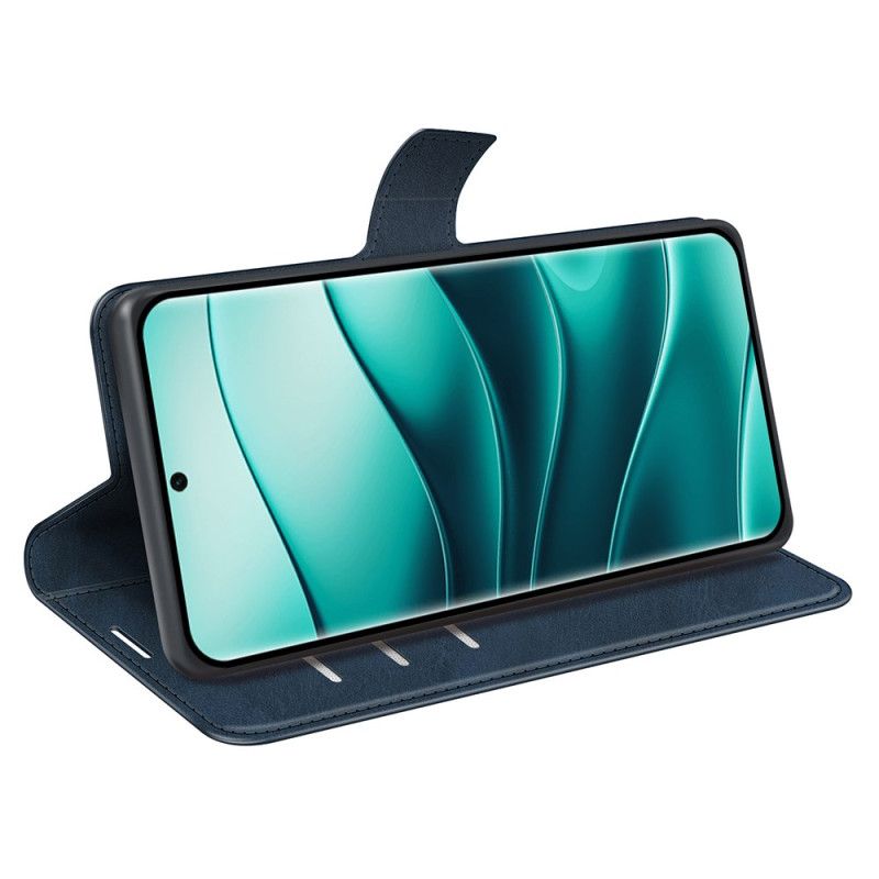 Läderskal Fodral Xiaomi Redmi Note 14 Pro Plus 5g Lädermodell