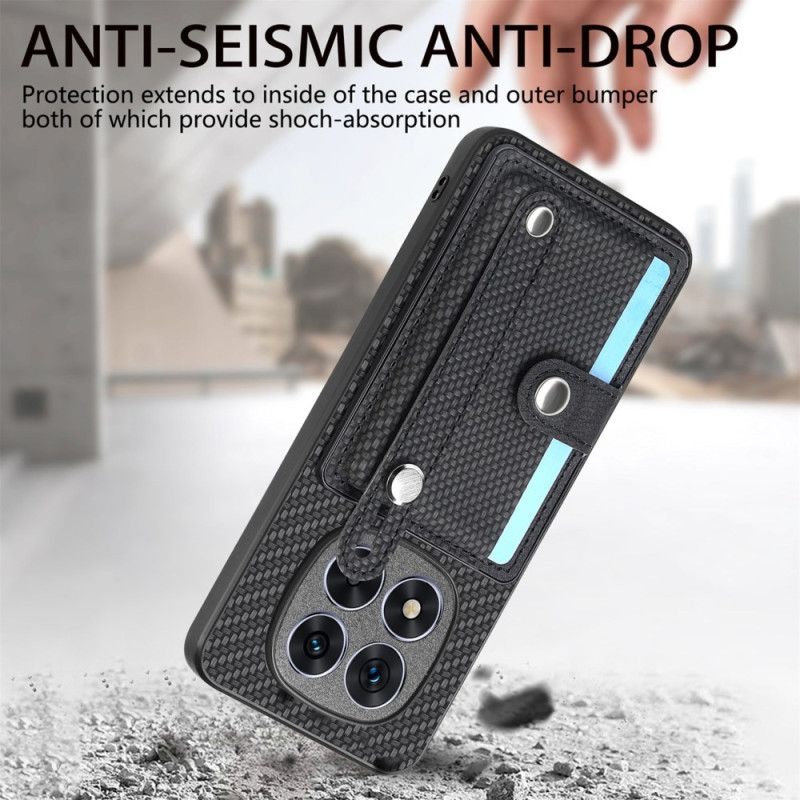 Skal Xiaomi Redmi Note 14 Pro Plus 5g Med Korthållare Och Manuell Rem