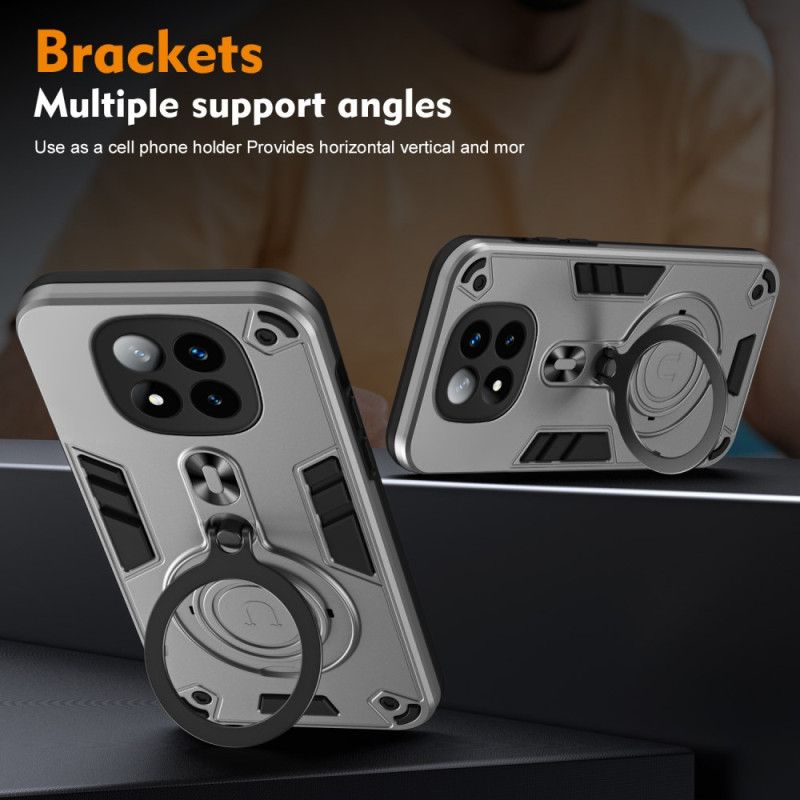 Skal Xiaomi Redmi Note 14 Pro Plus 5g Roterande Stativ