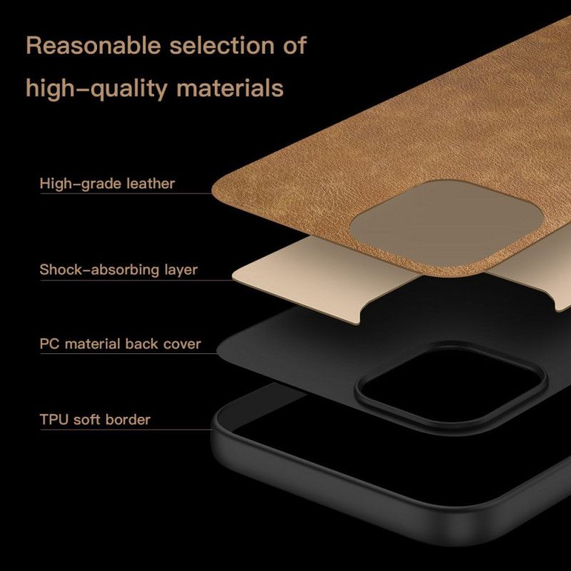 Skal Xiaomi Redmi Note 14 Pro Plus 5g Texturerad Lädereffekt