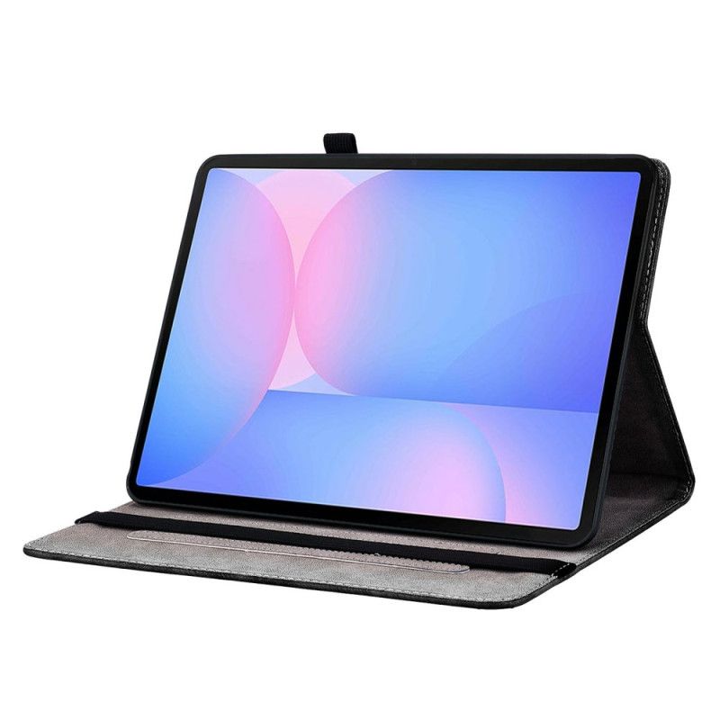 Case Samsung Galaxy Tab S10 Fe Plus Telefonfodral Blå Blommor