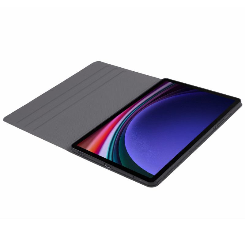 Case Samsung Galaxy Tab S10 Fe Plus Telefonfodral Lädereffekt