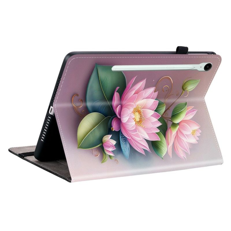 Case Samsung Galaxy Tab S10 Fe Plus Telefonfodral Lotusblomma