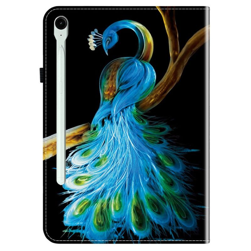 Fodral Samsung Galaxy Tab S10 Fe Plus Påfågel