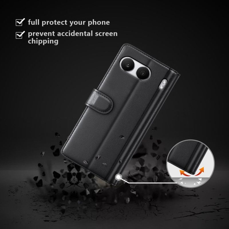 Fodral Oneplus Nord 4 Äkta Läder