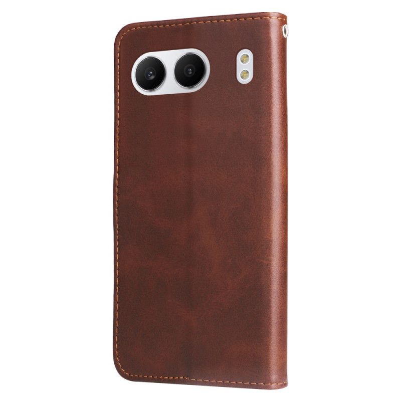 Fodral Oneplus Nord 4 Plånbok Med Dragkedja