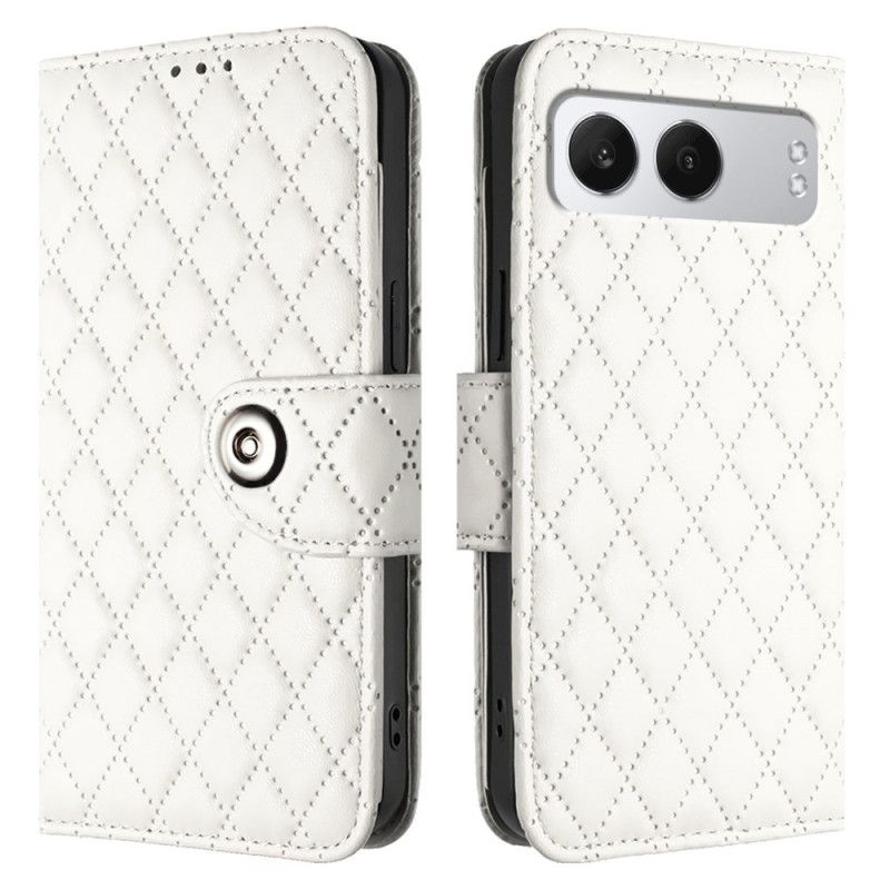 Fodral Oneplus Nord 4 Quiltad 7 Kortfack