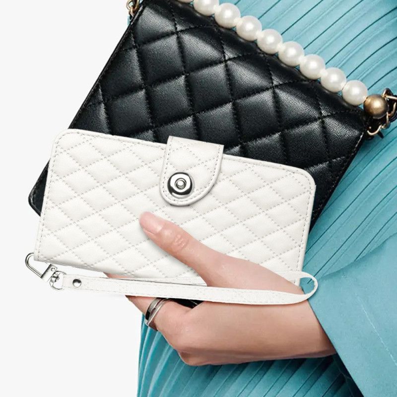 Fodral Oneplus Nord 4 Quiltad 7 Kortfack